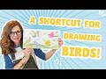 Birds in Watercolor
