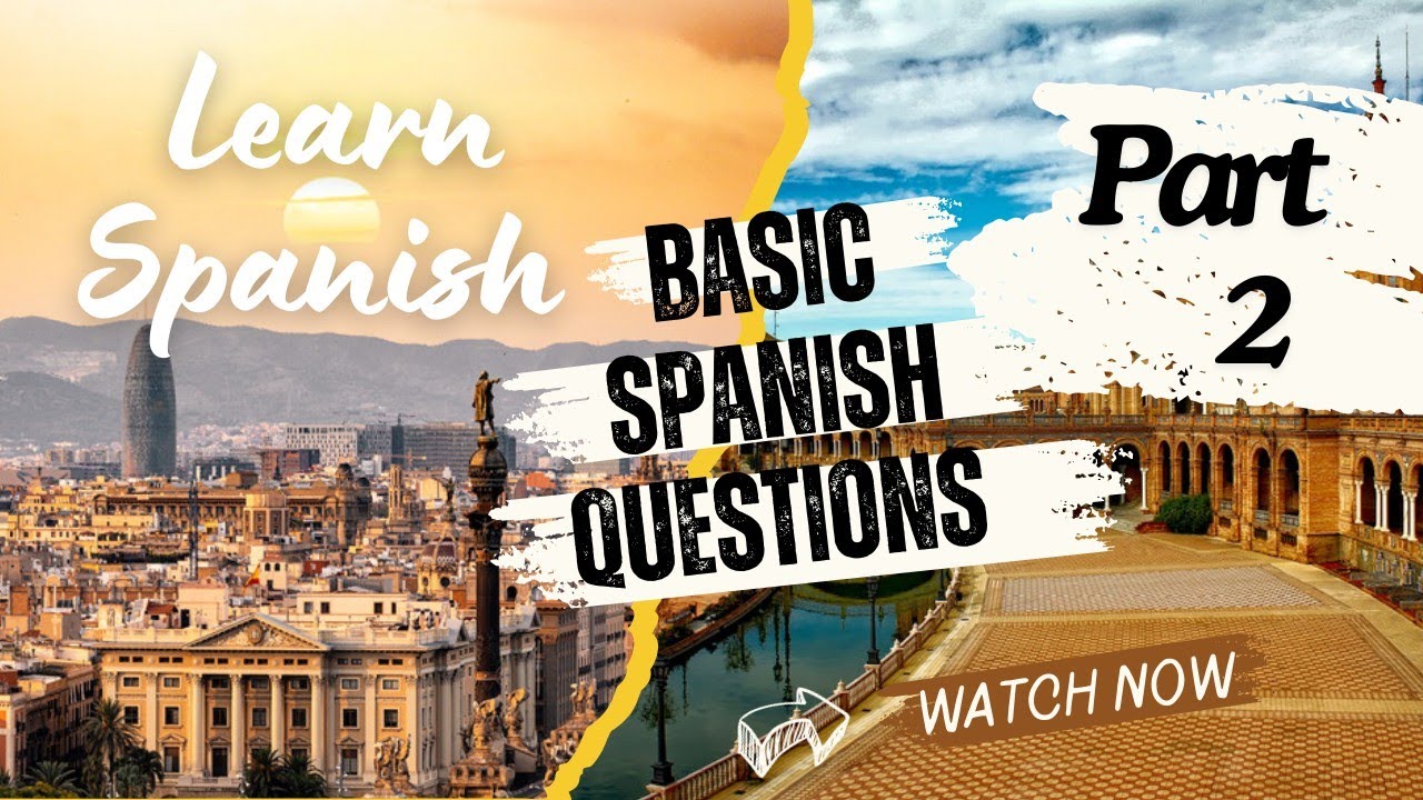 50 Basic Spanish Questions and Answers | Part 2 #shorts #education # ...
