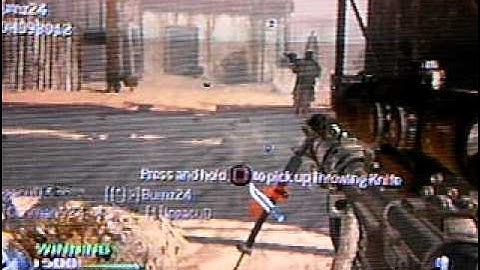 Mw2 (PS3) Quick Scope No Scope Battle