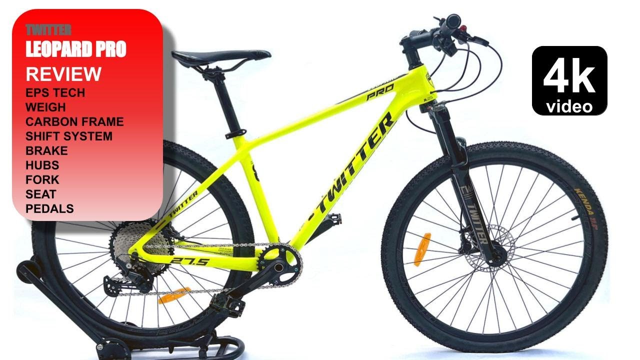 Bicicleta Montaña Carbono Twitter Leopard Pro Rodado 29