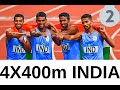 4X400 m relay | INDIA WINS🥈SILVER🥈| Asian Athletics Championship 2019