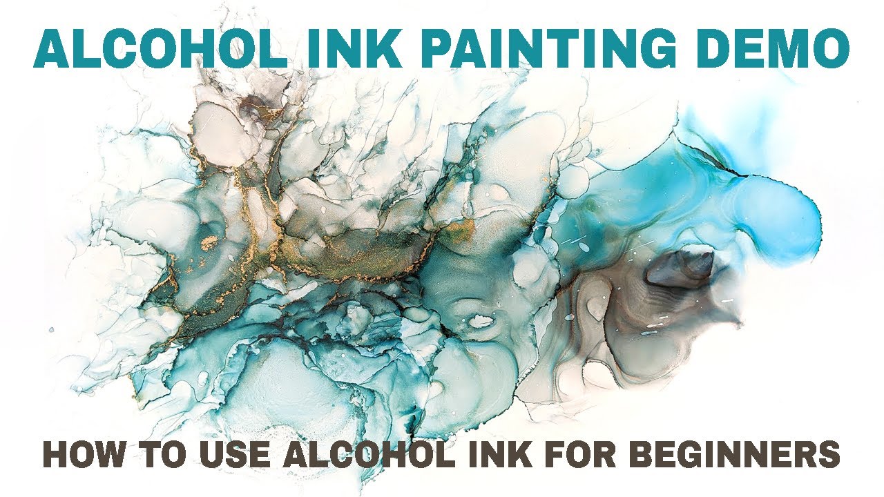 ALCOHOL INK PAINTING DEMO How To Use Alcohol Inks For Beginners AUG alcohol-ink-painting-demo-how-to-use-alcohol-inks-for-beginners-aug