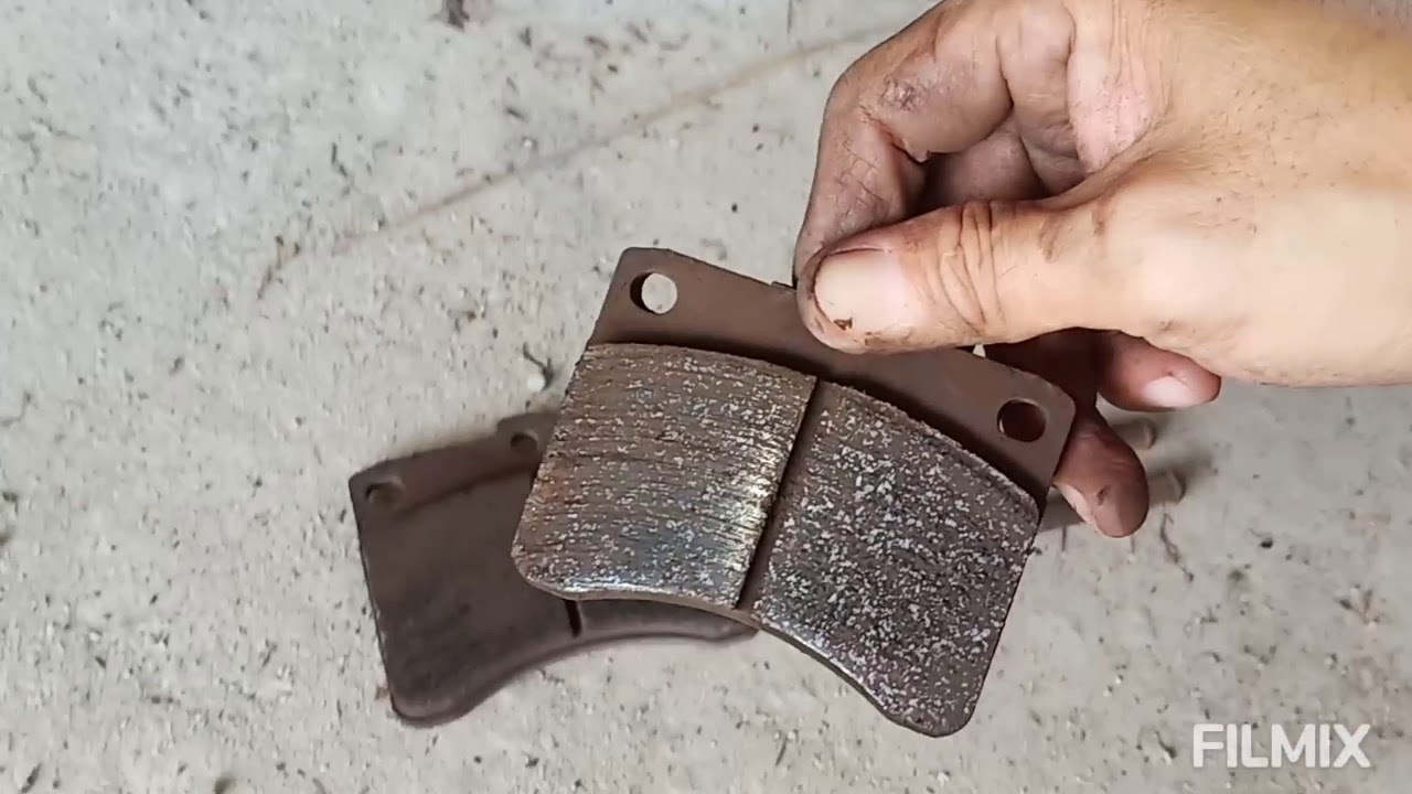 Cara mengganti brek pad baru kancil 660 YouTube