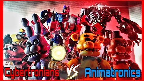 Cybertronians Vs Animatronics (FNAF VS Transformers StopMotion)