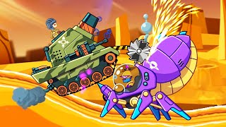 TANK CHONK! SURVIVAL NEW CLASH ON TITAN - Hills of Steel Gameplay Android/iOS