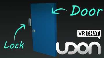 How to Make a Lockable Door in Udon / VRChat SDK3.0