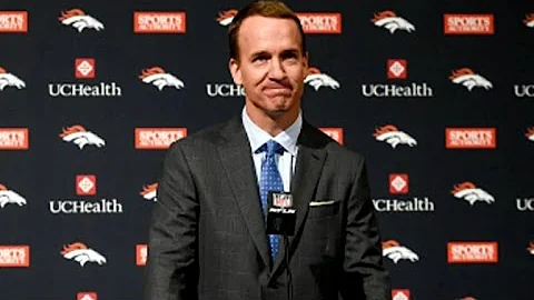 Peyton Manning gets emotional during retirement announcement