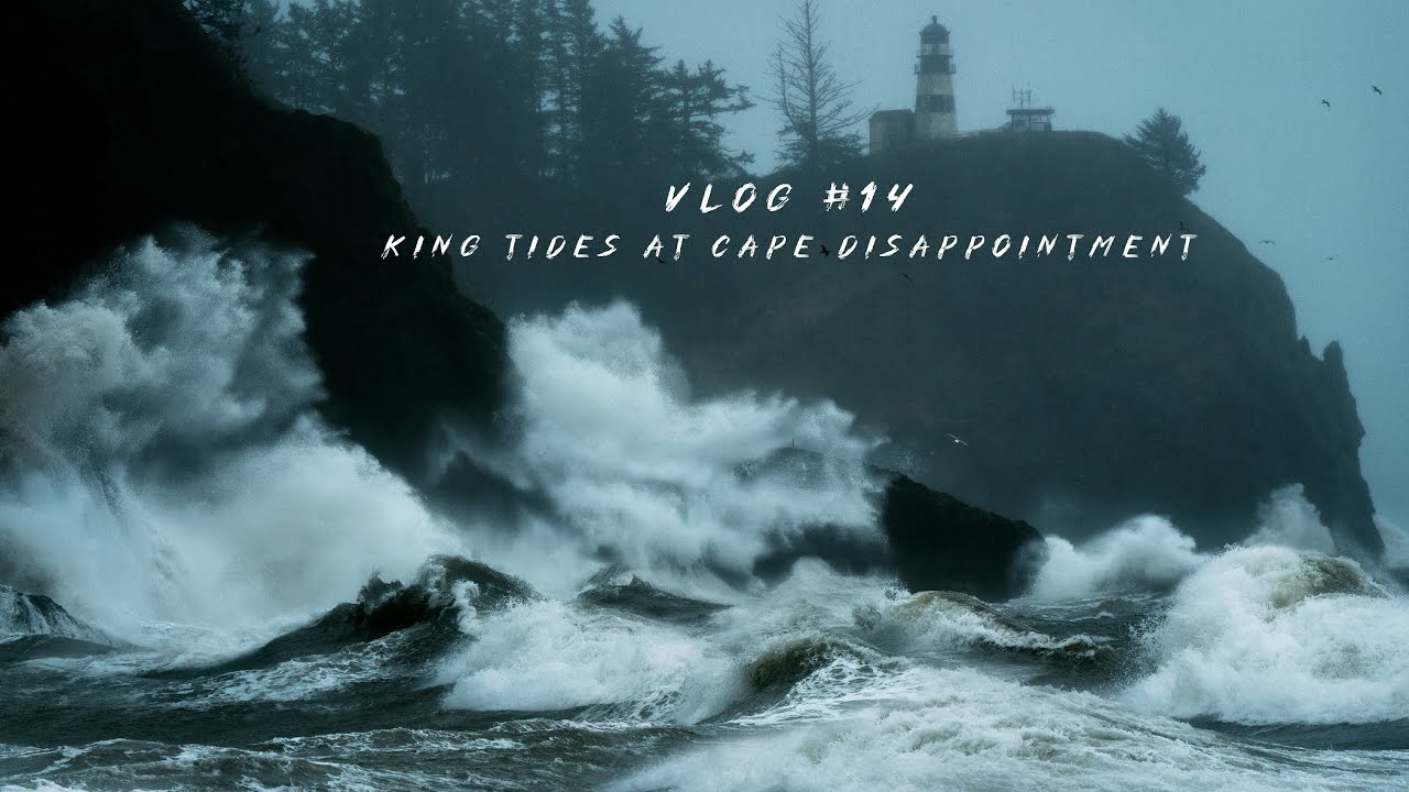 King Tides At Cape Disappointment - YouTube