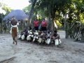 Zulu Dancers Sing a Traditional Song