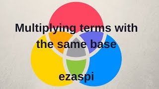 Multiplying terms that contain indices.