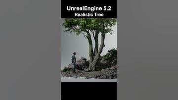 Unreal Engine 5.2 | Photogrammetry Realistic Tree #shorts  #ue5 #unrealengine5