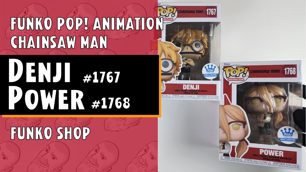 Denji, Power Funko Pop - Chainsaw Man - Funko Shop // Just One Pop