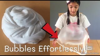 How to Make a Slime Bubble For the First Time!   2  Methods! screenshot 3