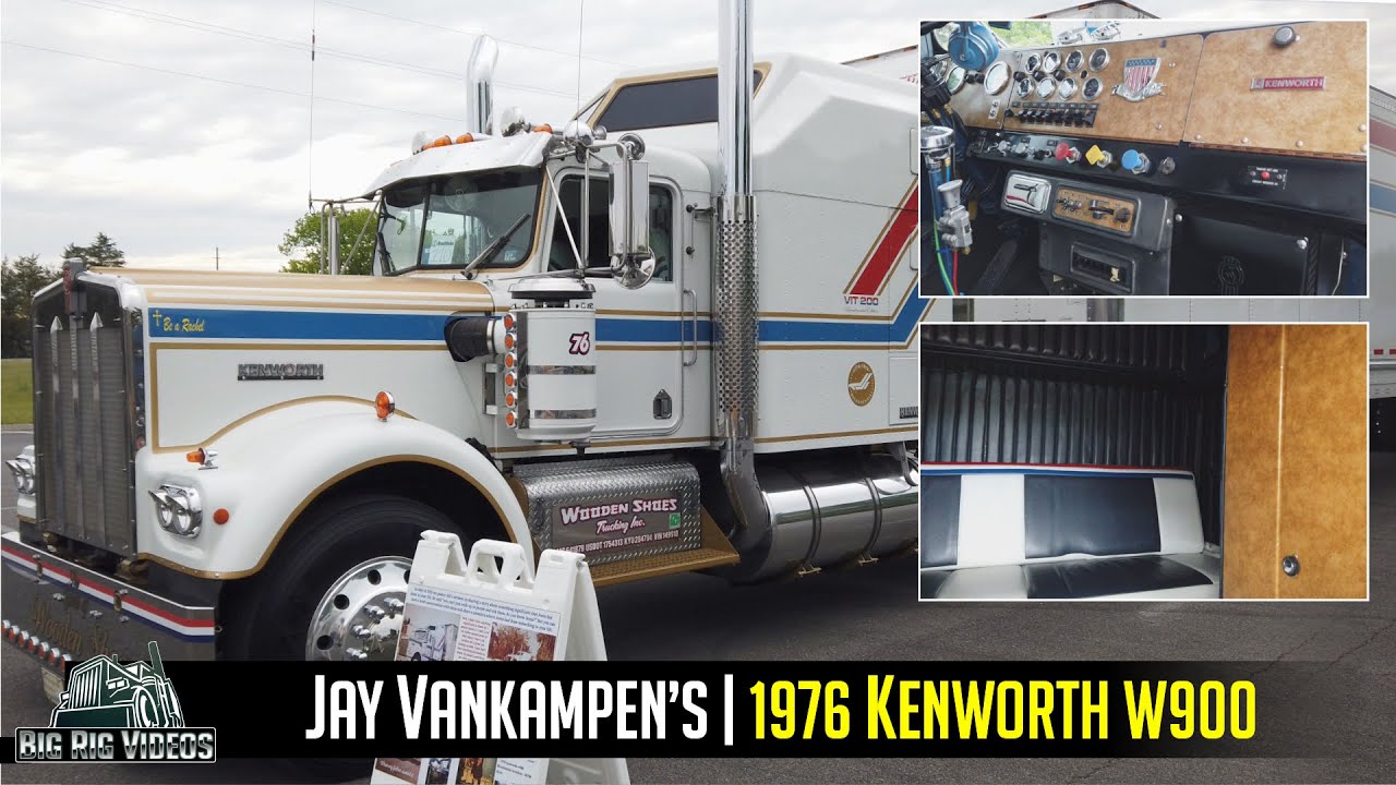 Jay Vankampen's 1976 Kenworth W900 - YouTube