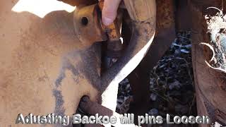 How to Remove 580 Case Backhoe