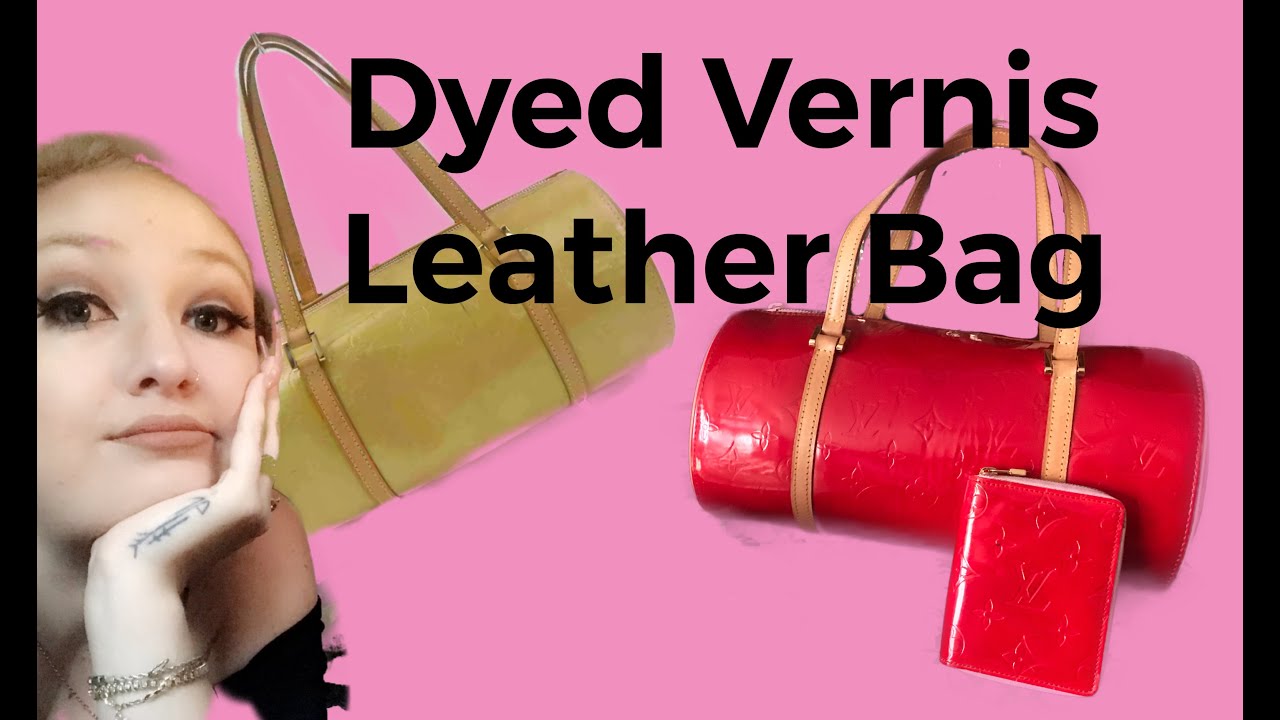 Cherry Red Louis Vuitton Dyed Bag - DIY! 