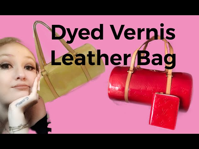 How I Dyed My Louis Vuitton Vernis Card Holder 