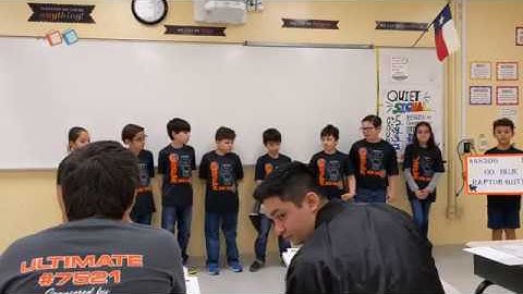 RISE Robotics Blue FLL Robot Design Presentation