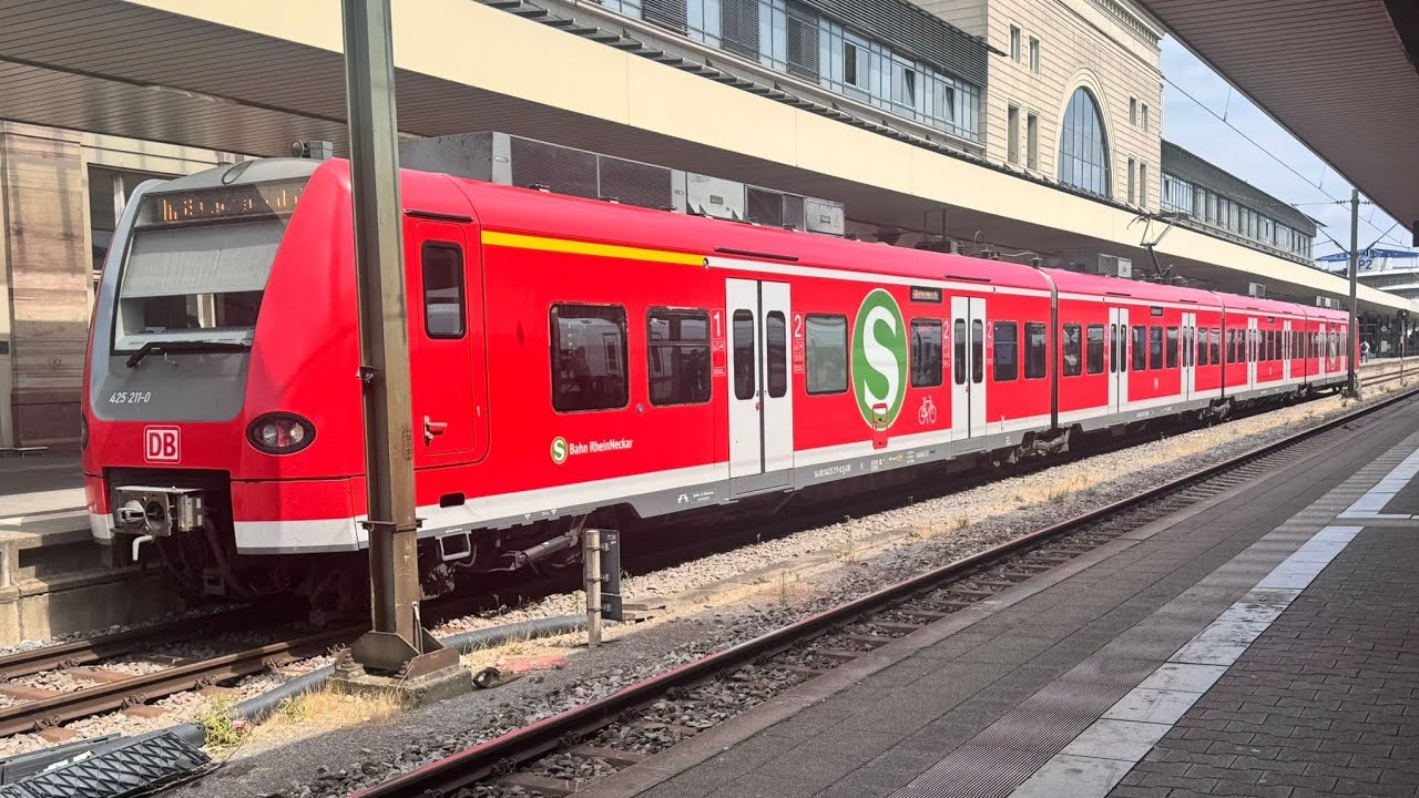 [Sound] ET425 728-3 | Siemens,Adtranz/Bombardier, DWA | S Bahn Rhein Neckar | Soundaufnahme | ET#425