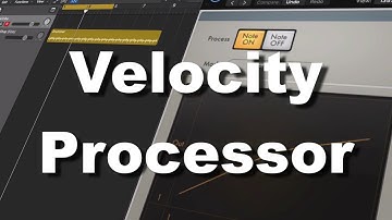 Velocity Processor | Logic Pro X