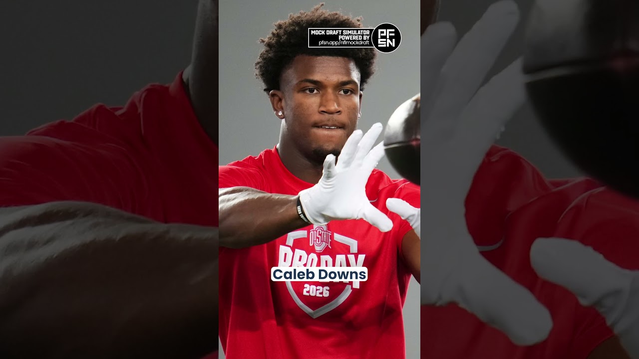 How high could Caleb Downs be drafted?