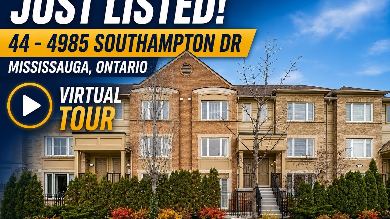 4985 Beautiful 1-Bedroom Stacked Townhome in Churchill Meadows | 4985 ...