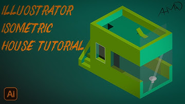 Learn Skills For QUALITY ISOMETRIC DESIGN - Illustrator Isometric House Tutorial speed
