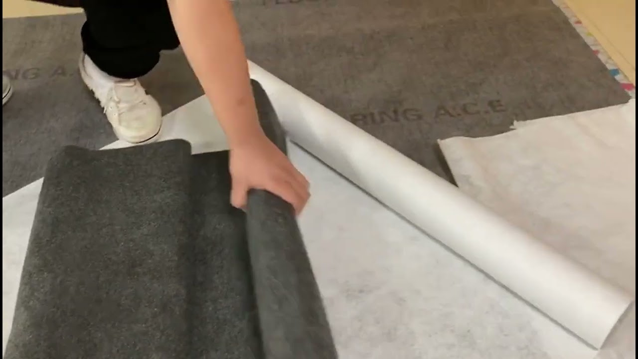 White sticky felt coating non-woven felt fabric roll,light gray felt roll made in China manufacturer