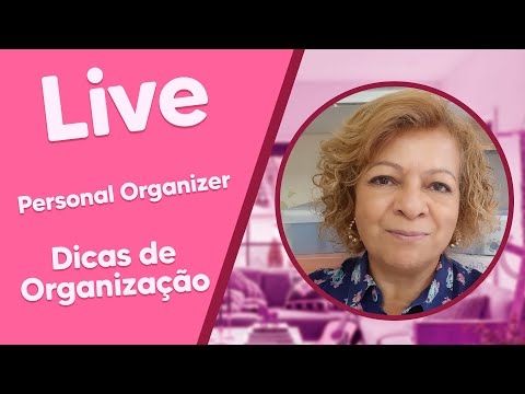LIVE sobre Organização com Giza Garcia