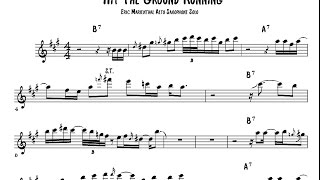 Video thumbnail of "Eric Marienthal Hit The Ground Running Solo Transcription by Gordon Goodwin Big Phat Band (live)"