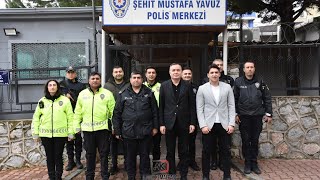 Kaymakam Sarı Bayramda Görev Yapan Personeli Ziyaret Etti