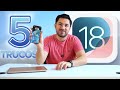 5 Trucos que NO conocías de IOS18!