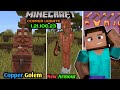 Minecraft MCPE 1.21.100.23 Copper Update | Golem, Chest, Weapon & Armour Review!