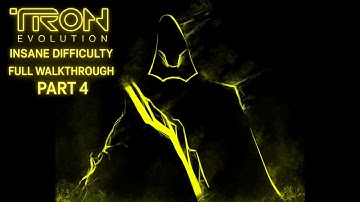 Tron: Evolution Insane Difficulty Full Walkthrough Part 4 | Friend or Foe