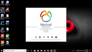 creating database using navicat(for mysql) with a table