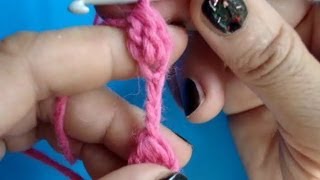 Вязание крючком - Урок 176 - Шнур шишечки 3 способ Вязание крючком - Урок 176 - Шнур шишечки 3 способ
