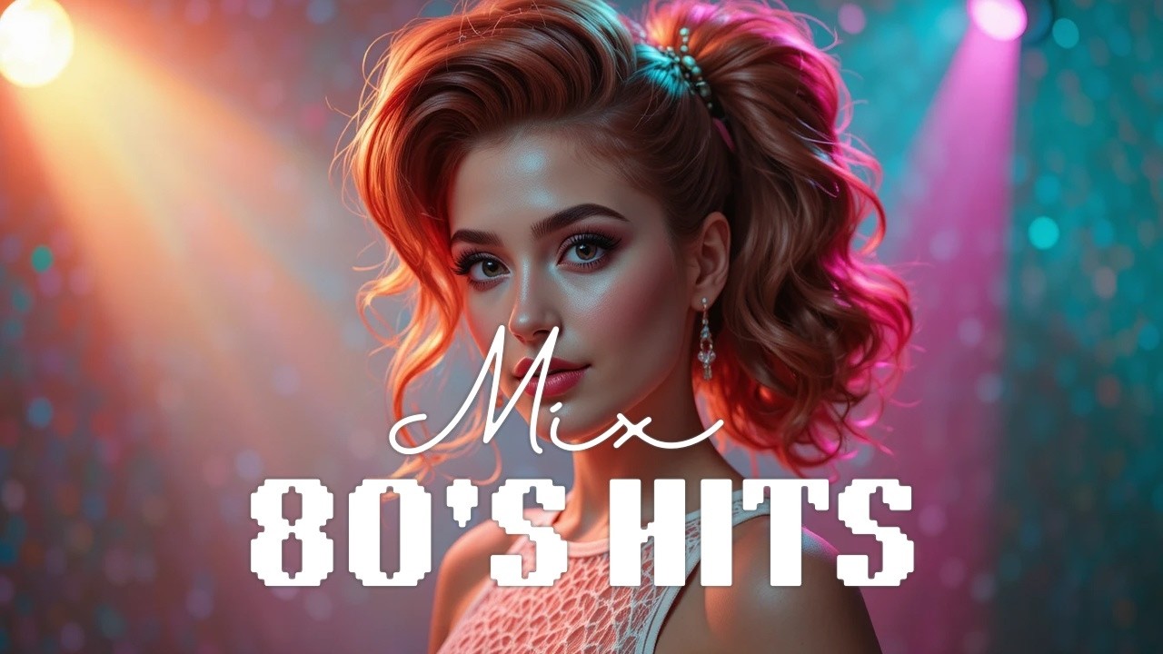 80s Synthwave Retro Drive with Neon Dance Music