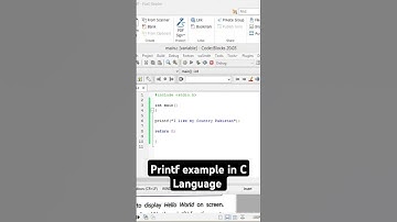 Printf example in C Program#code #coding #printf #printfunction #clanguage #clanguageforbeginners