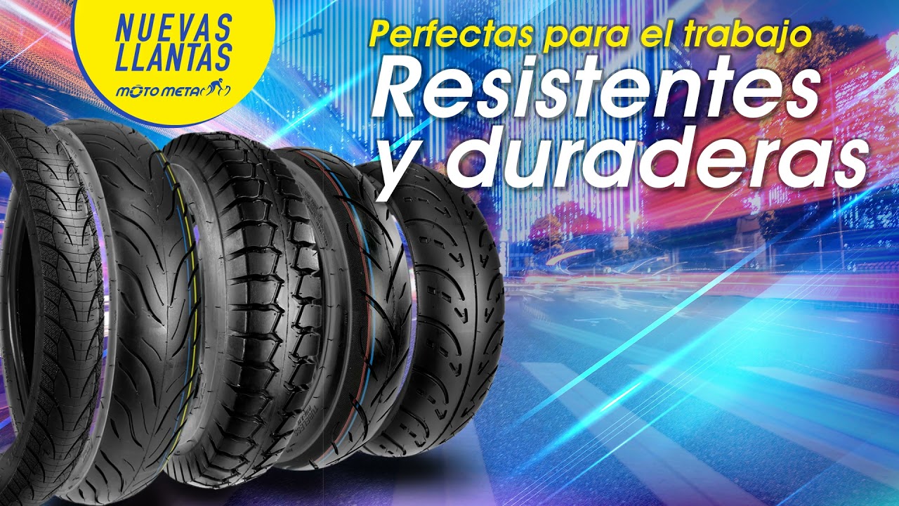 Nuevas llantas Motometa 