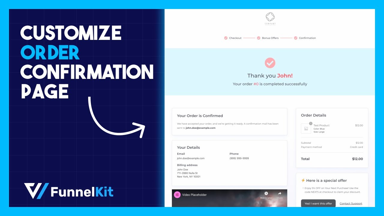 How to Customize the WooCommerce Order Confirmation Page - YouTube