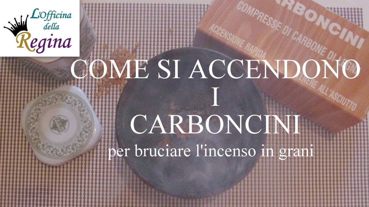 Come si accendono i carboncini 