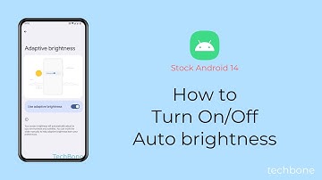 How to Turn On/Off Auto Brightness [Android 14]