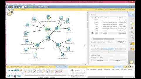IPs por DHCP en Cisco Packet Tracer