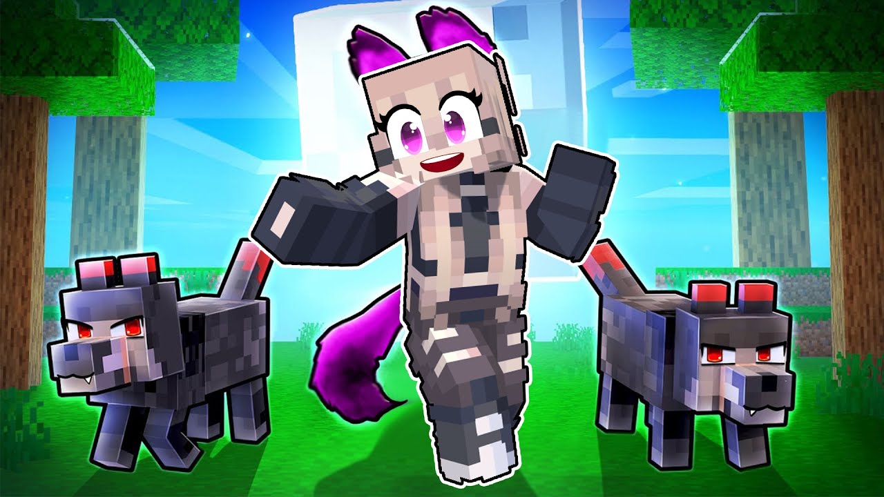 Am fost *TRANSFORMATA IN LUP* in minecraft?!