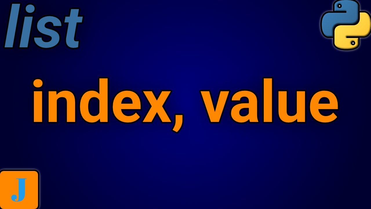 Python Loop Through List With Index and Value - YouTube