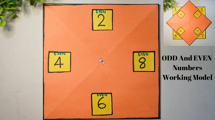 Math working model | Even And Odd Numbers working model | math tlm | Exhibition model school