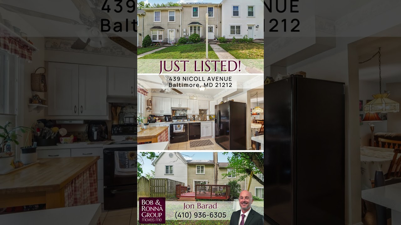 Just Listed! 439 Nicoll Avenue, Baltimore, MD 21212