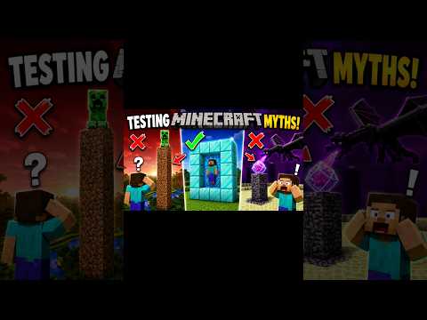Is Minecraft Myths real? ￼| #games #gaming #gameplay