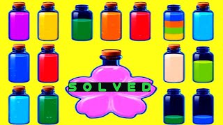 a challenge at the top of fitness to train the mind in solving the puzzle of the water sort master