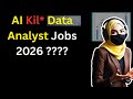 &quot;Will AI Kill Data Analyst Jobs by 2026?&quot; learn grow life|